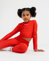 BONINI Aspire Long Sleeve Sport Top Red